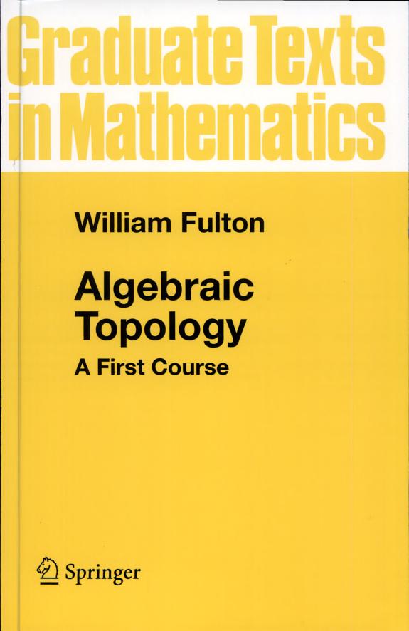 Cover Algebraic Topology A First Course