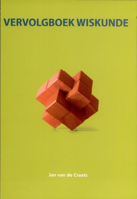 Cover Vervolgboek wiskunde