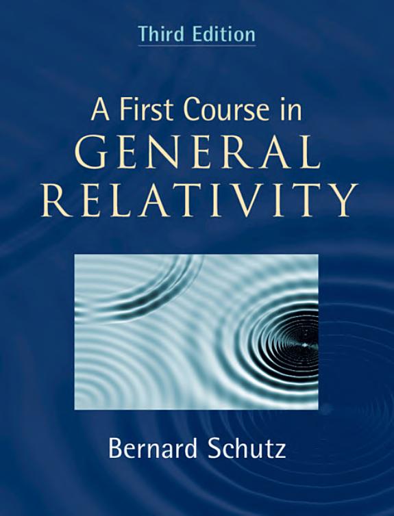 Cover A First Course in General Relativity
